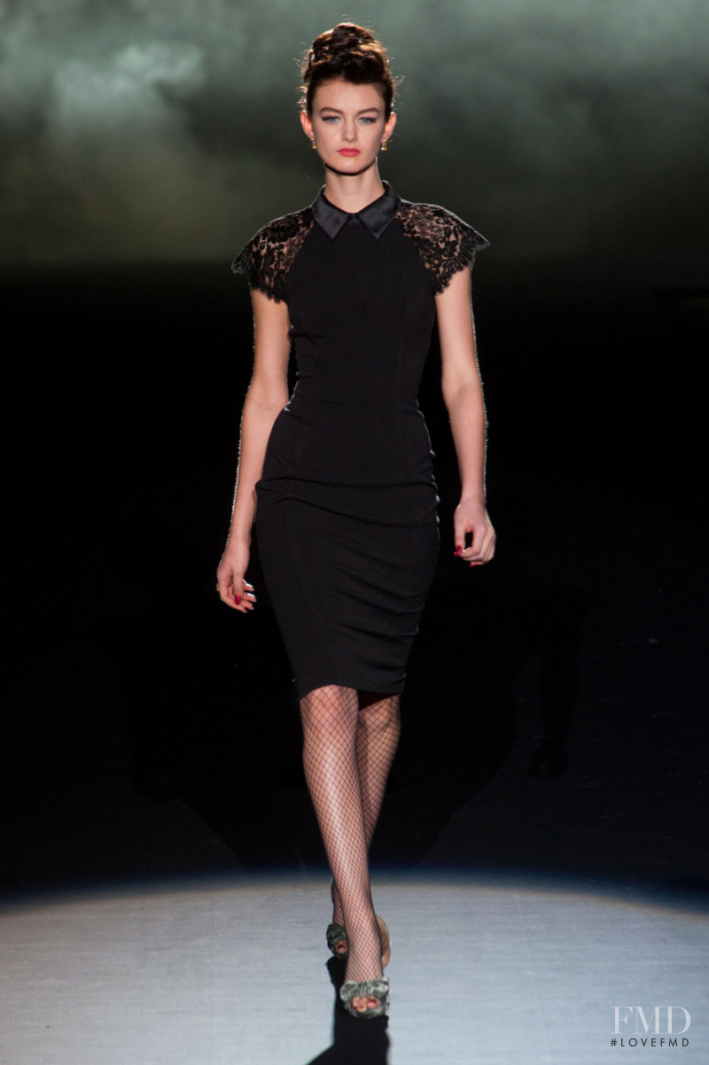 Badgley Mischka fashion show for Autumn/Winter 2013