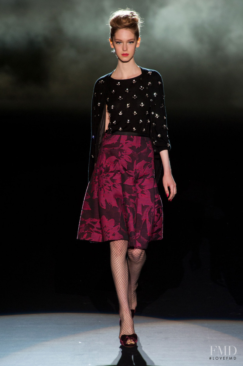 Badgley Mischka fashion show for Autumn/Winter 2013