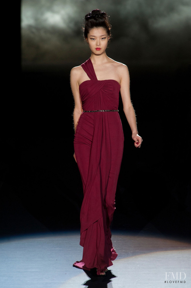 Badgley Mischka fashion show for Autumn/Winter 2013