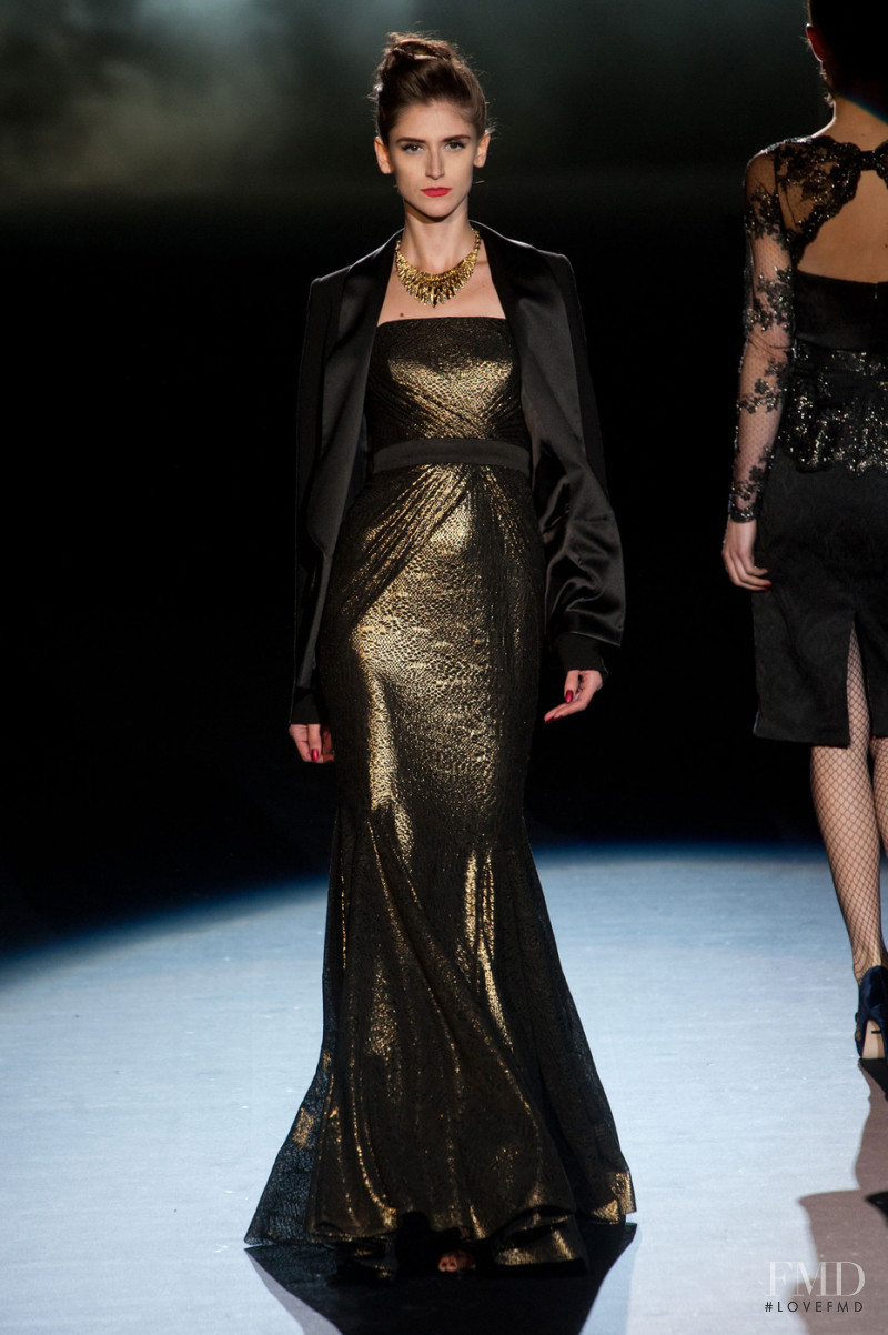 Badgley Mischka fashion show for Autumn/Winter 2013