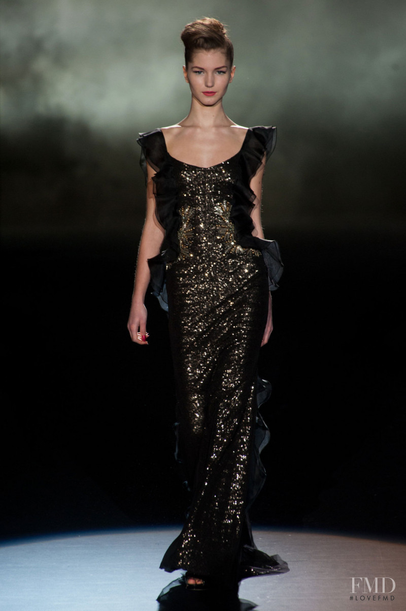 Badgley Mischka fashion show for Autumn/Winter 2013