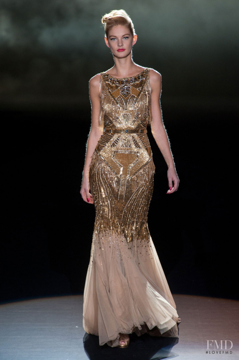 Badgley Mischka fashion show for Autumn/Winter 2013