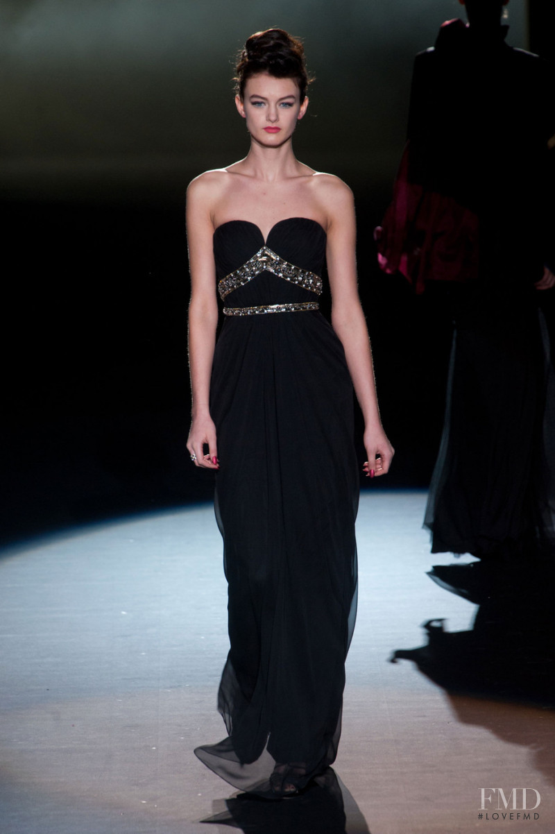 Badgley Mischka fashion show for Autumn/Winter 2013