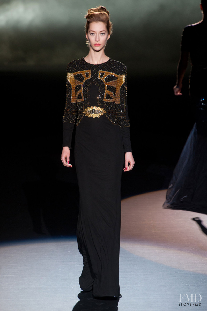 Badgley Mischka fashion show for Autumn/Winter 2013