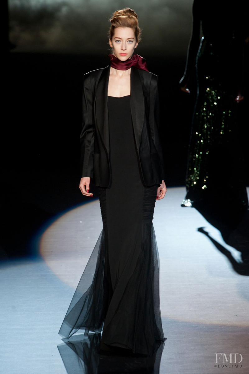 Badgley Mischka fashion show for Autumn/Winter 2013