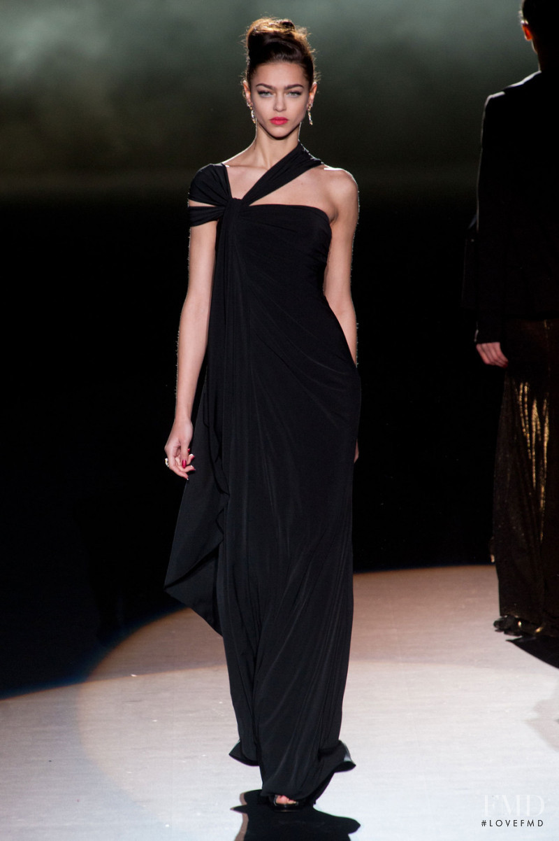 Badgley Mischka fashion show for Autumn/Winter 2013