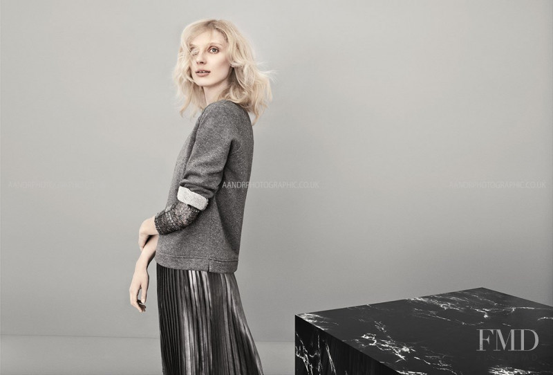 Olga Sherer featured in  the InWear advertisement for Autumn/Winter 2013