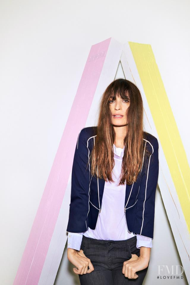 Caroline de Maigret featured in  the InWear advertisement for Spring/Summer 2013