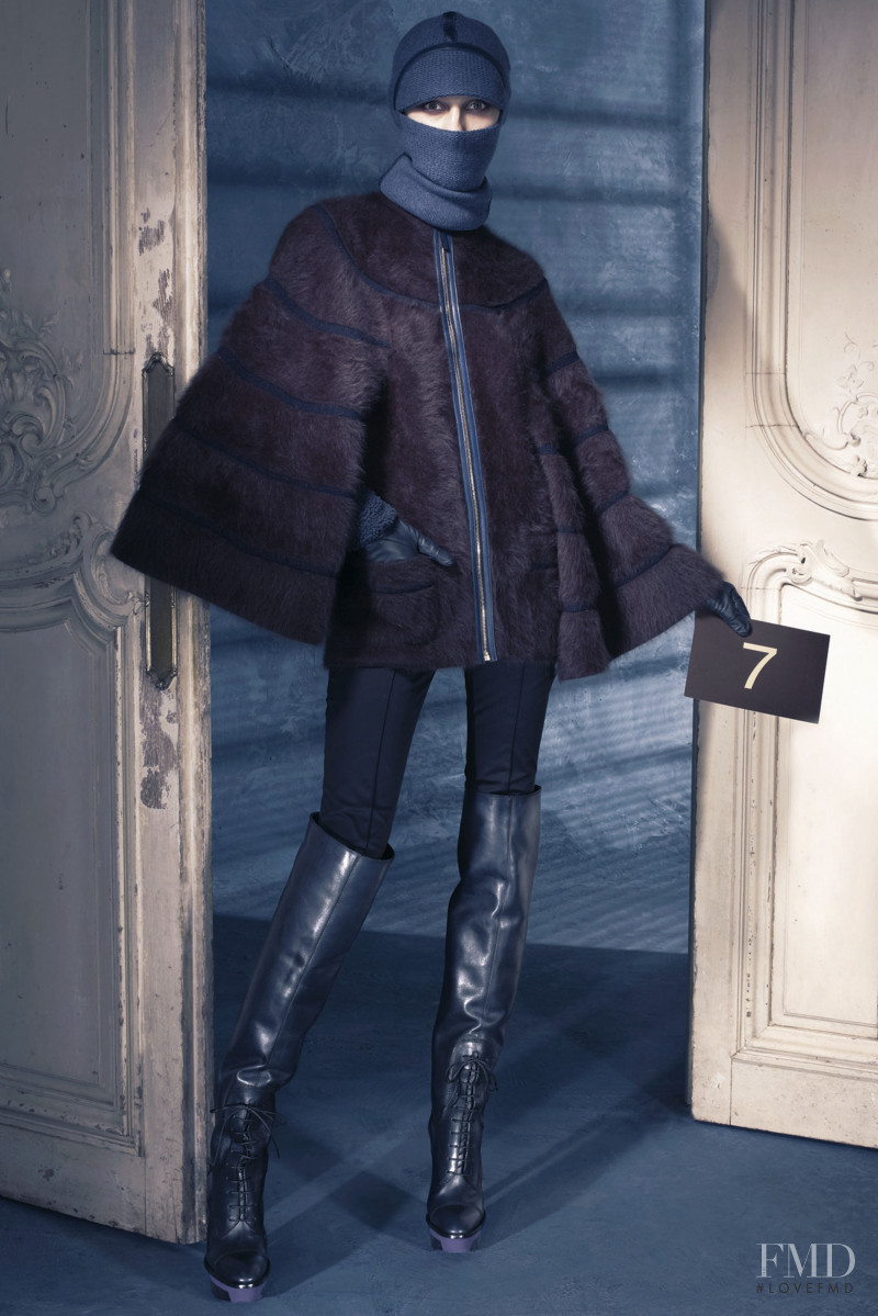 Olga Sherer featured in  the Louis Vuitton lookbook for Pre-Fall 2011