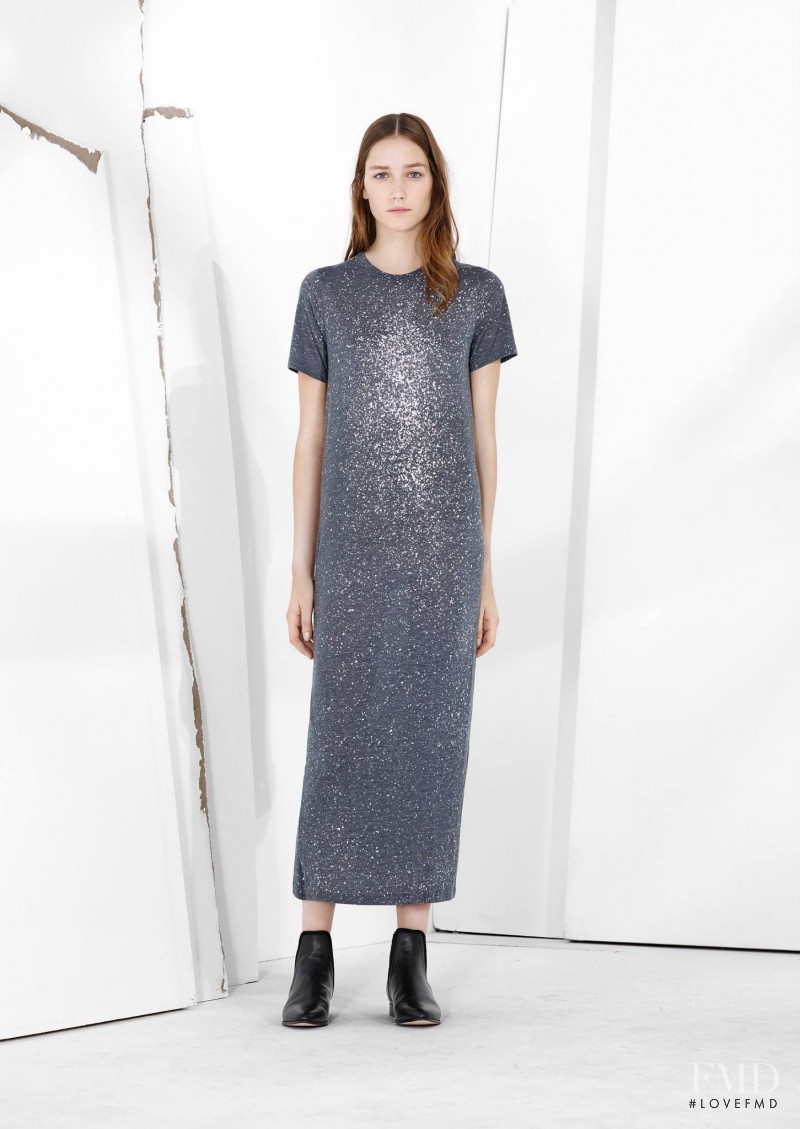 Joséphine Le Tutour featured in  the IRO Paris lookbook for Pre-Fall 2014