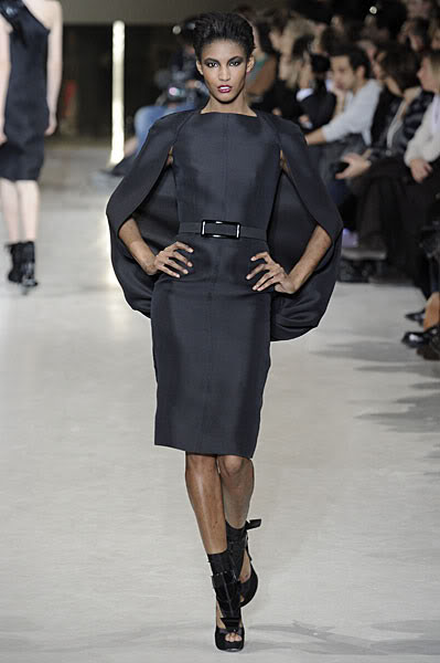 Sessilee Lopez featured in  the Stéphane Rolland fashion show for Spring/Summer 2010