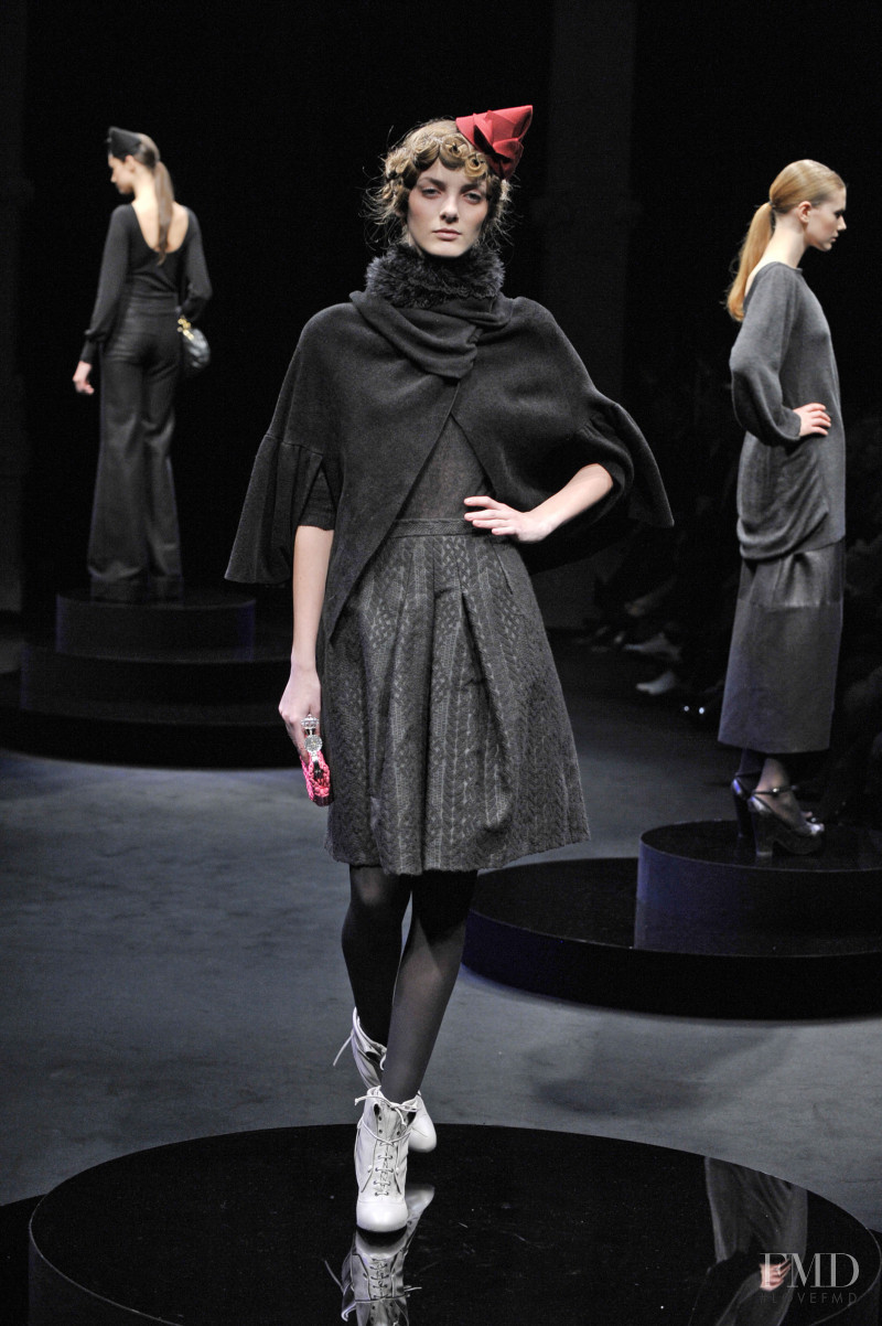 Denisa Dvorakova featured in  the Anteprima fashion show for Autumn/Winter 2008