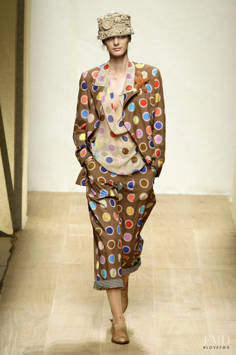 Denisa Dvorakova featured in  the Wunderkind fashion show for Spring/Summer 2009