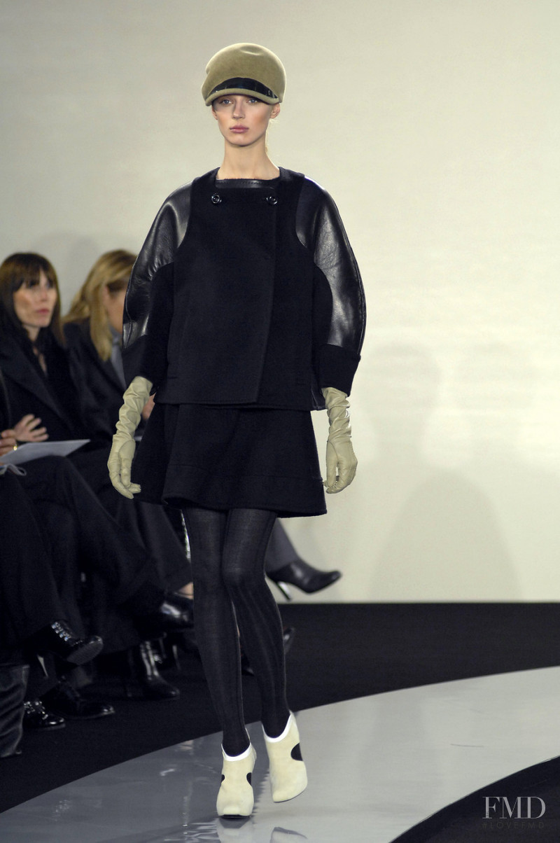 Olga Sherer featured in  the malo fashion show for Autumn/Winter 2008