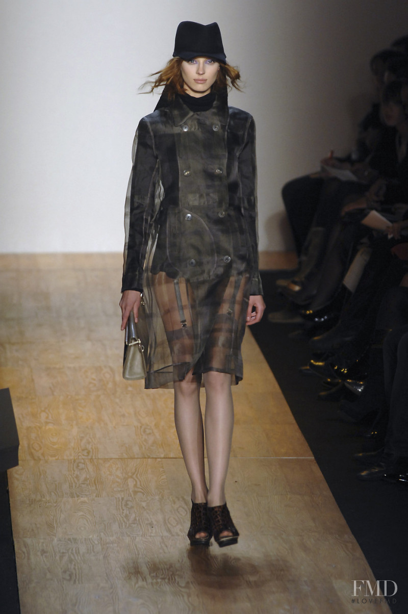 Olga Sherer featured in  the Max Azria fashion show for Autumn/Winter 2008