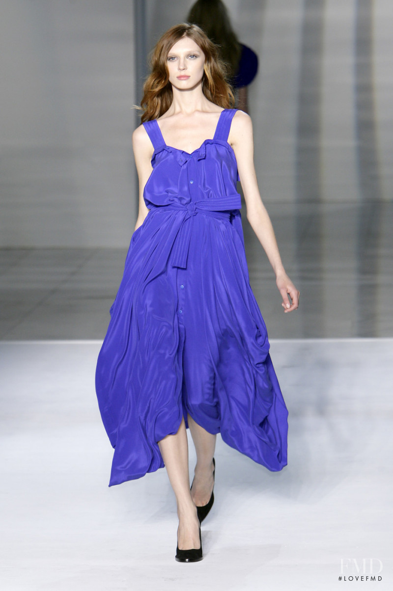Olga Sherer featured in  the Preen by Thornton Bregazzi fashion show for Autumn/Winter 2008