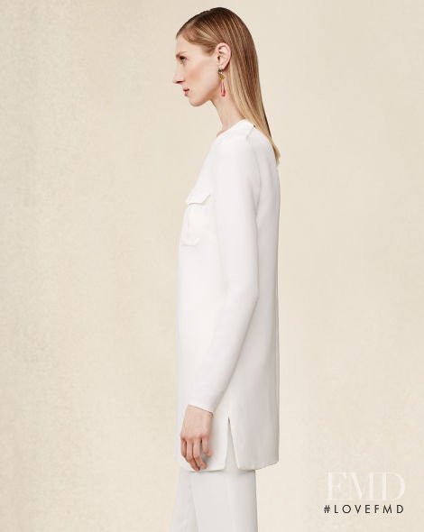 Olga Sherer featured in  the Ralph Lauren lookbook for Spring/Summer 2015