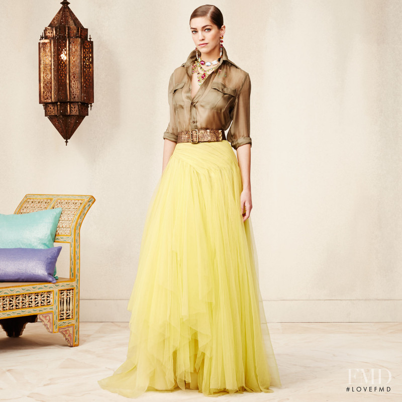 Samantha Gradoville featured in  the Ralph Lauren lookbook for Spring/Summer 2015