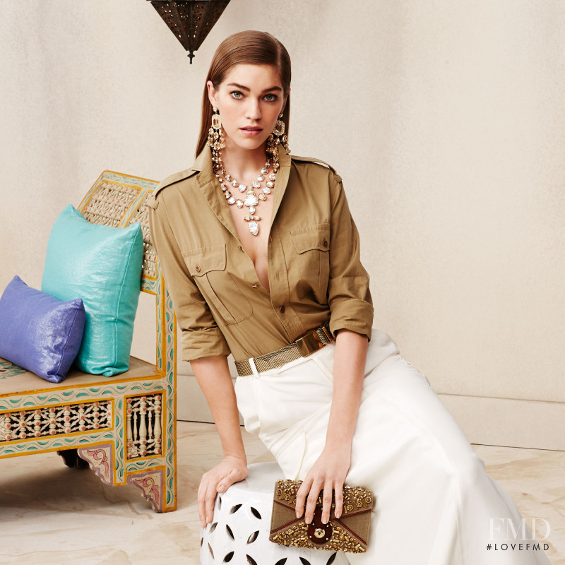 Samantha Gradoville featured in  the Ralph Lauren lookbook for Spring/Summer 2015