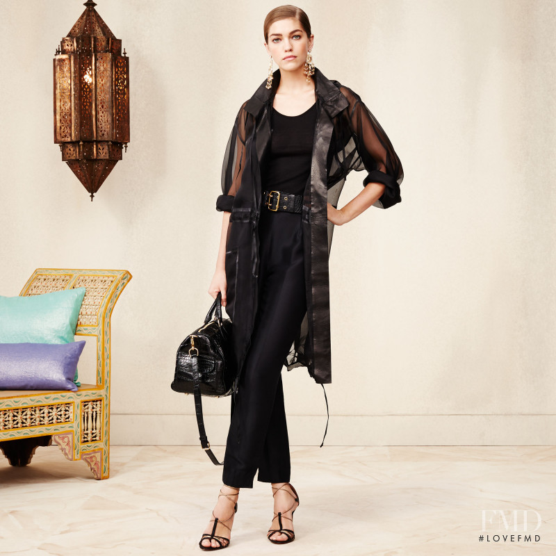 Samantha Gradoville featured in  the Ralph Lauren lookbook for Spring/Summer 2015