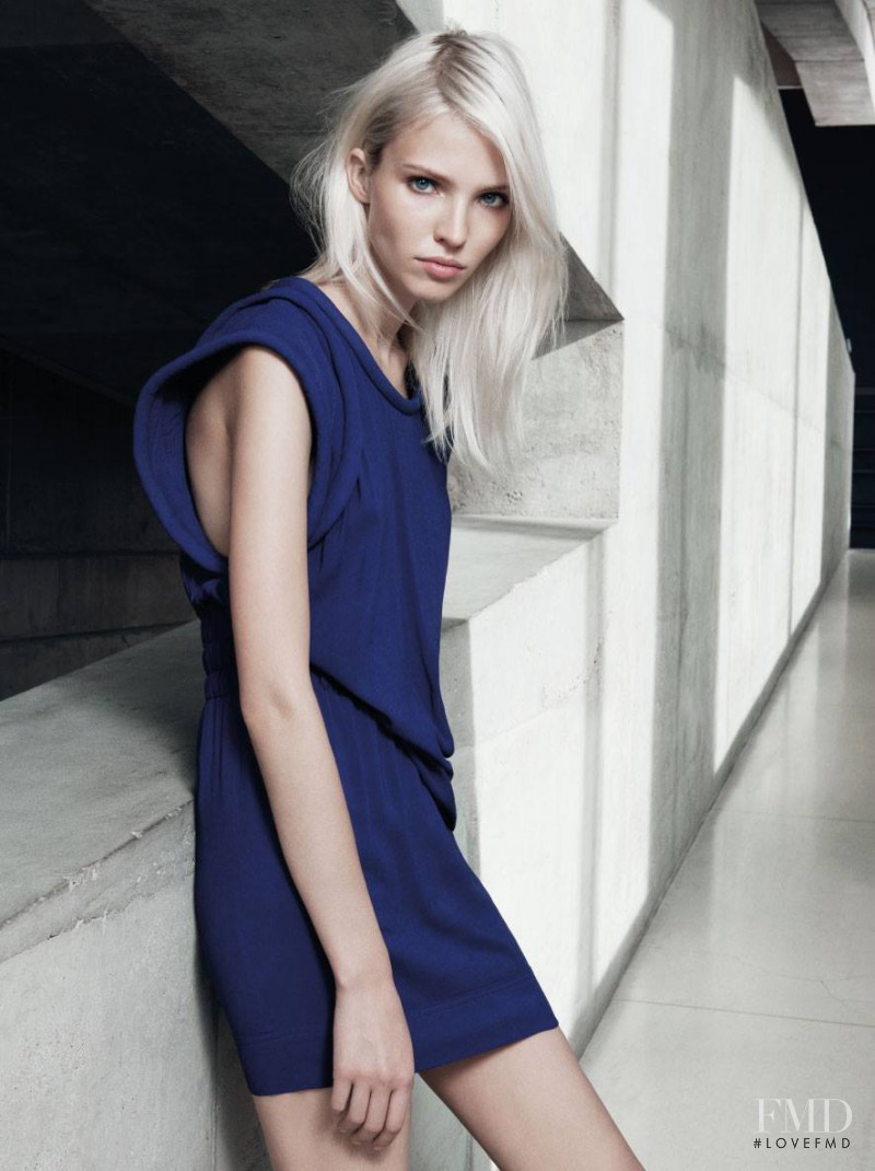 Sasha Luss featured in  the IRO Paris lookbook for Spring/Summer 2014