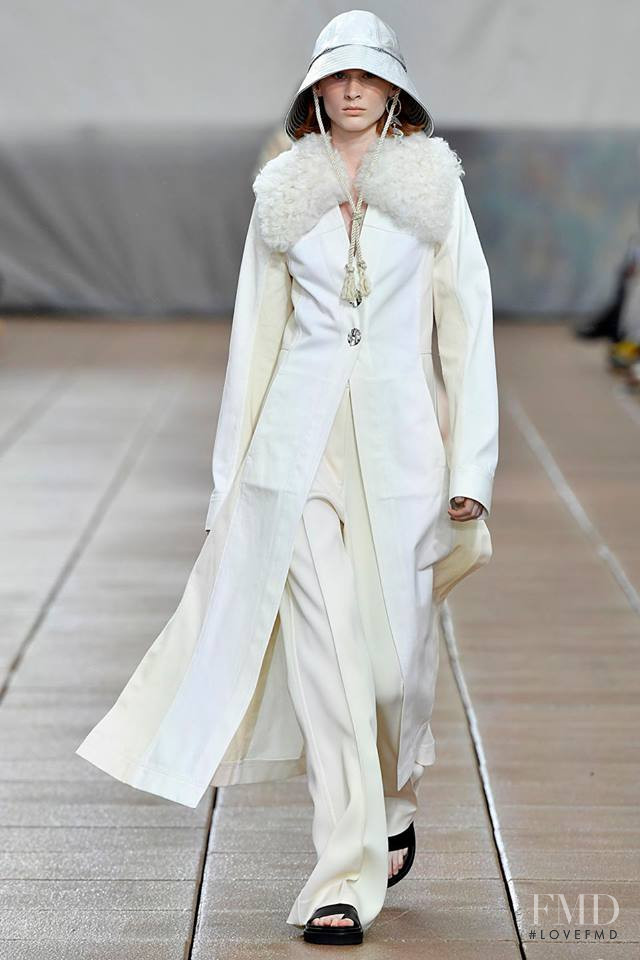 Kaila Wyatt featured in  the 3.1 Phillip Lim fashion show for Spring/Summer 2019
