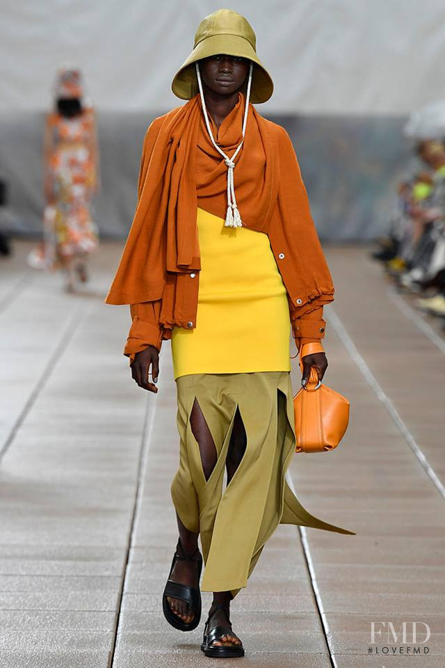 Fatou Jobe featured in  the 3.1 Phillip Lim fashion show for Spring/Summer 2019