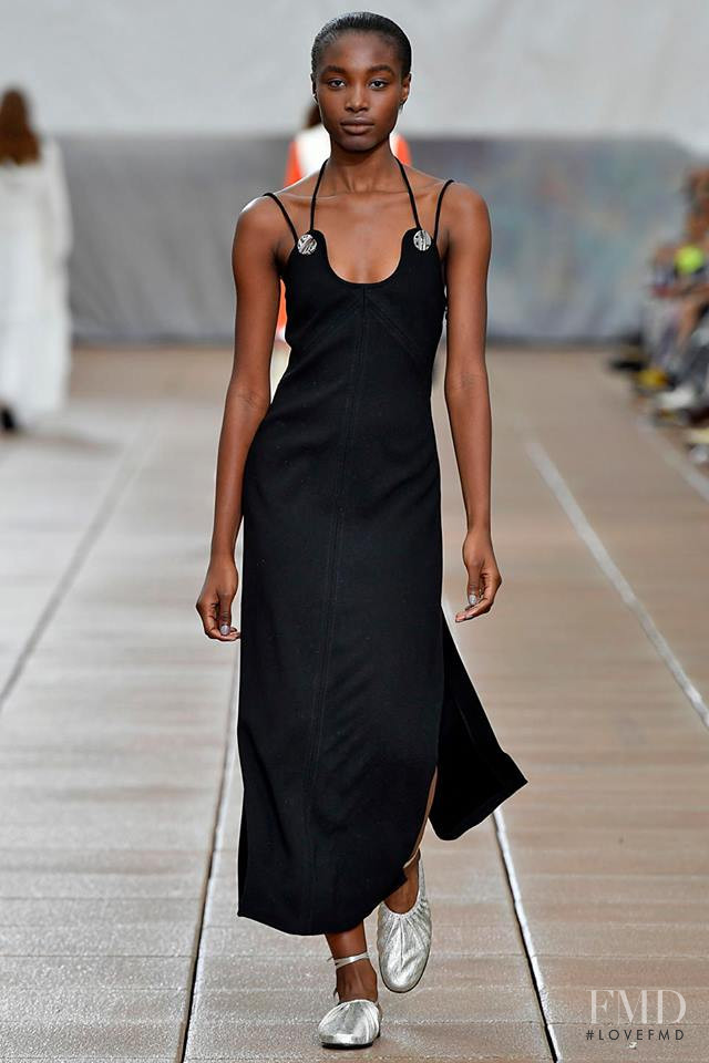 Edun Bola featured in  the 3.1 Phillip Lim fashion show for Spring/Summer 2019