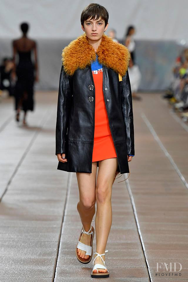 Maisie Dunlop featured in  the 3.1 Phillip Lim fashion show for Spring/Summer 2019