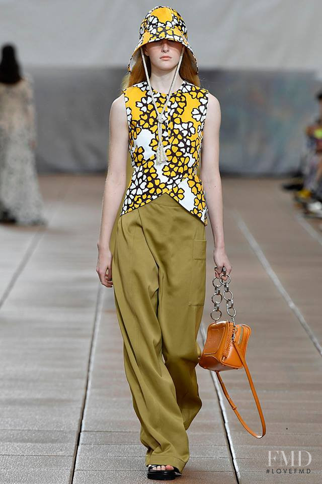 Katelyn Royster featured in  the 3.1 Phillip Lim fashion show for Spring/Summer 2019
