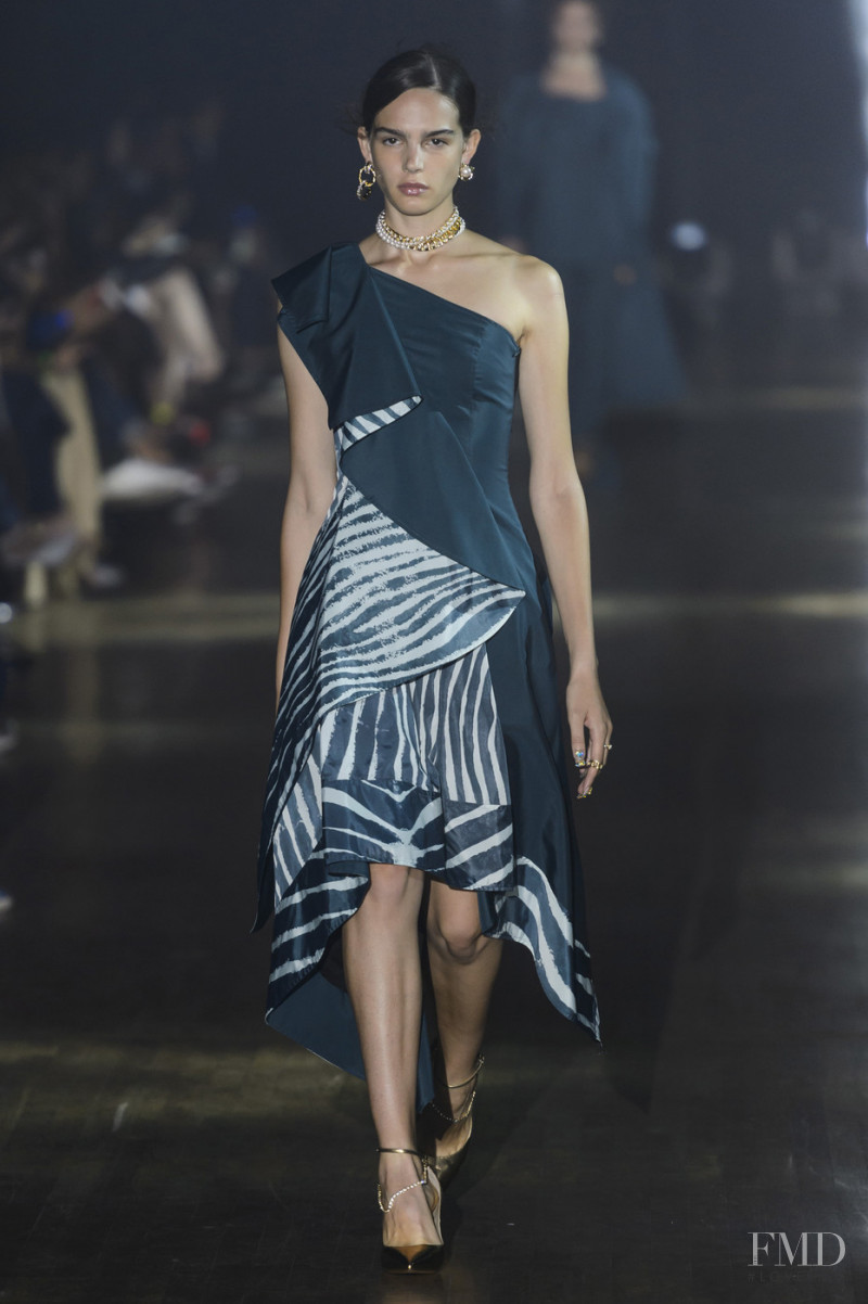 Matilde Buoso featured in  the ADEAM fashion show for Spring/Summer 2019
