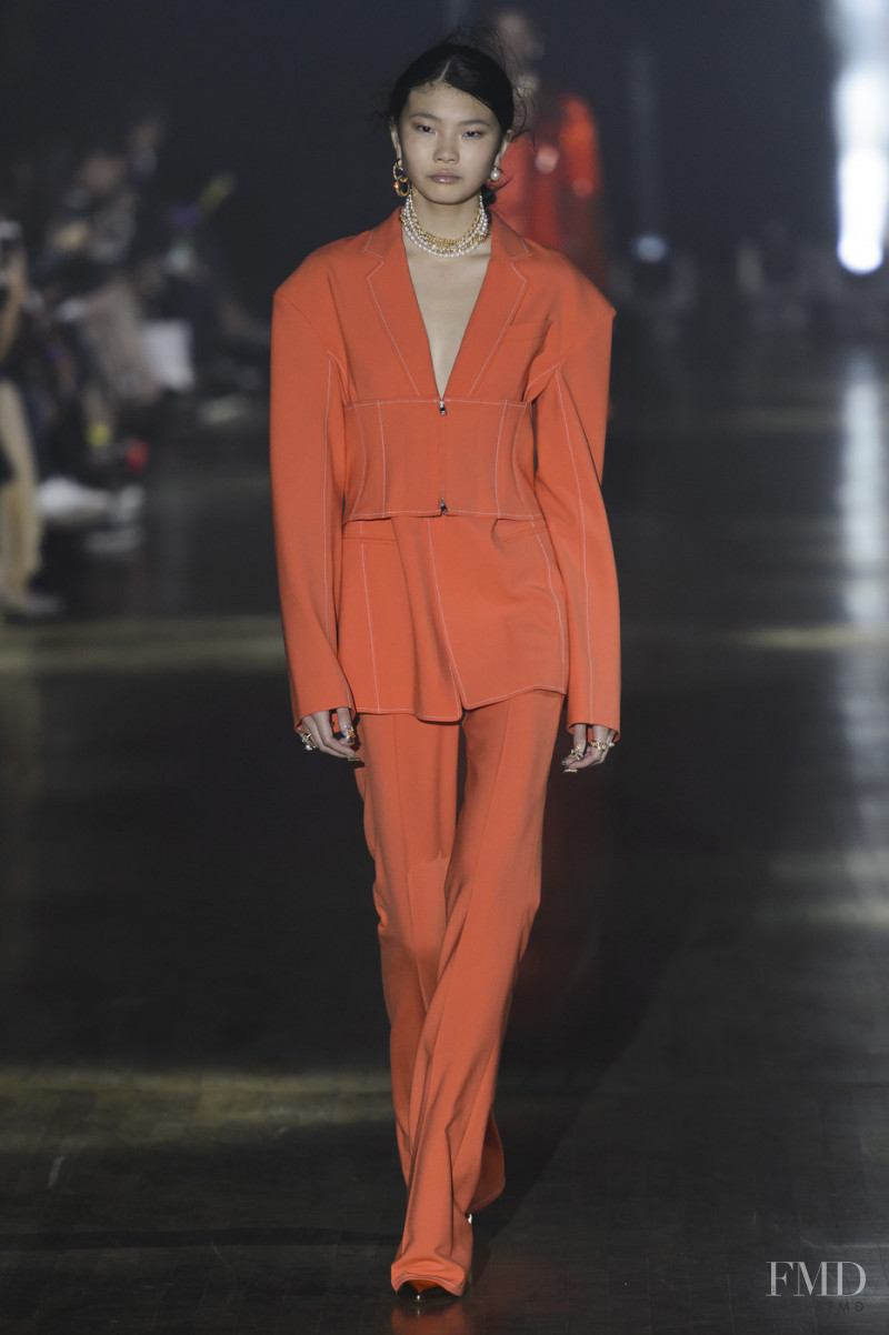 Sherry Shi featured in  the ADEAM fashion show for Spring/Summer 2019