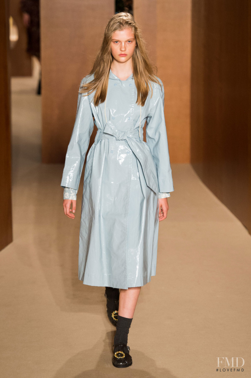 Viktoriia Gerasimova featured in  the Alexa Chung fashion show for Spring/Summer 2019