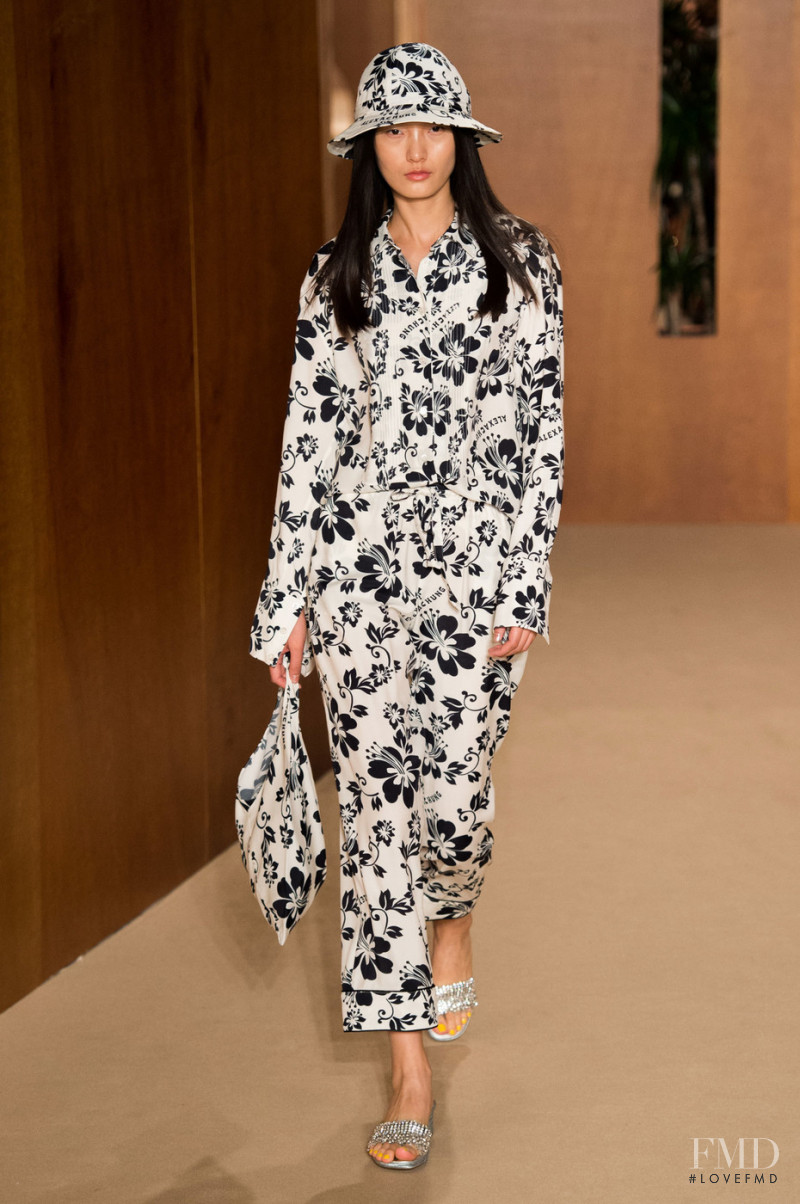 Liu Chunjie featured in  the Alexa Chung fashion show for Spring/Summer 2019