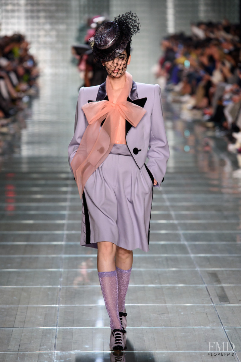 Cristina Piccone featured in  the Marc Jacobs fashion show for Spring/Summer 2019