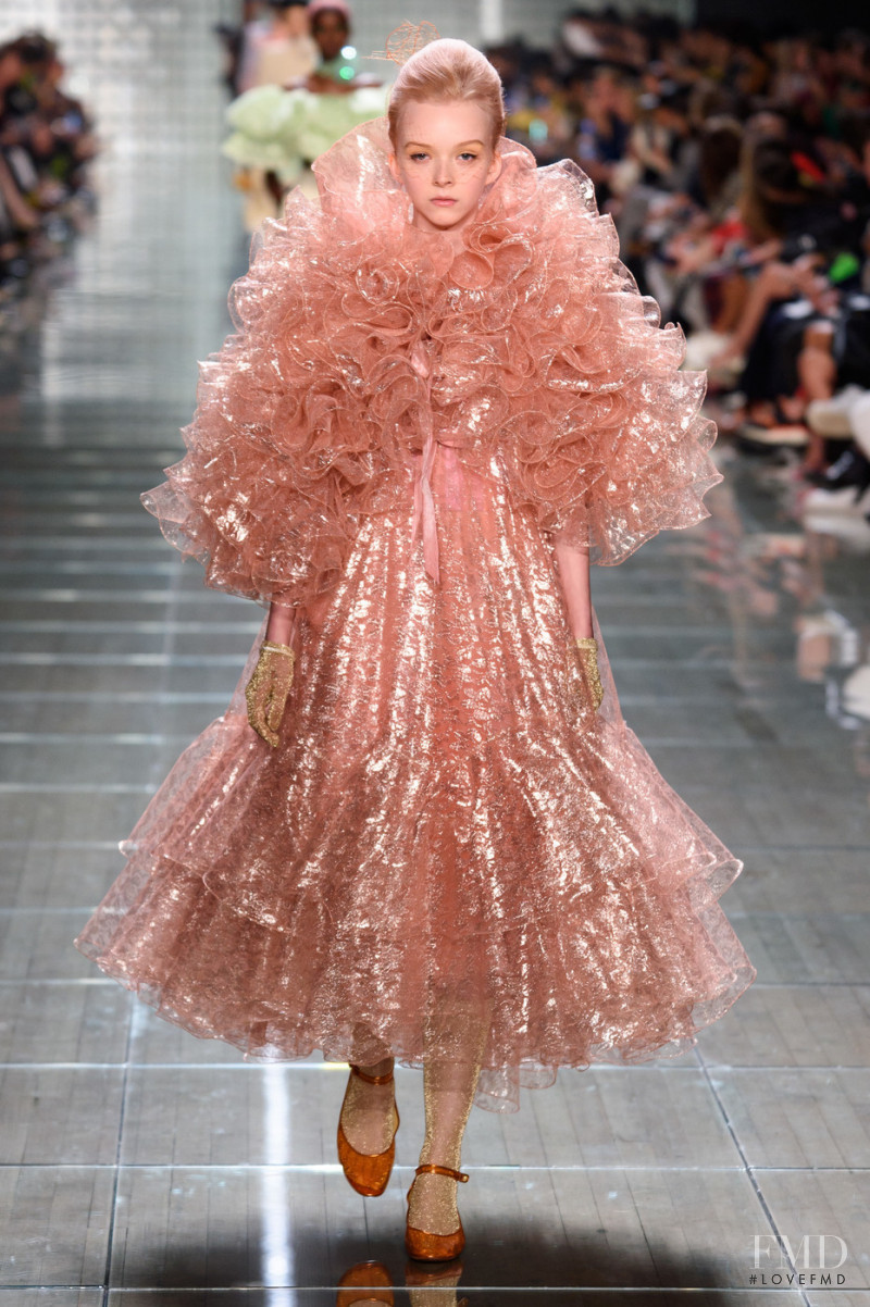 Lily Nova featured in  the Marc Jacobs fashion show for Spring/Summer 2019