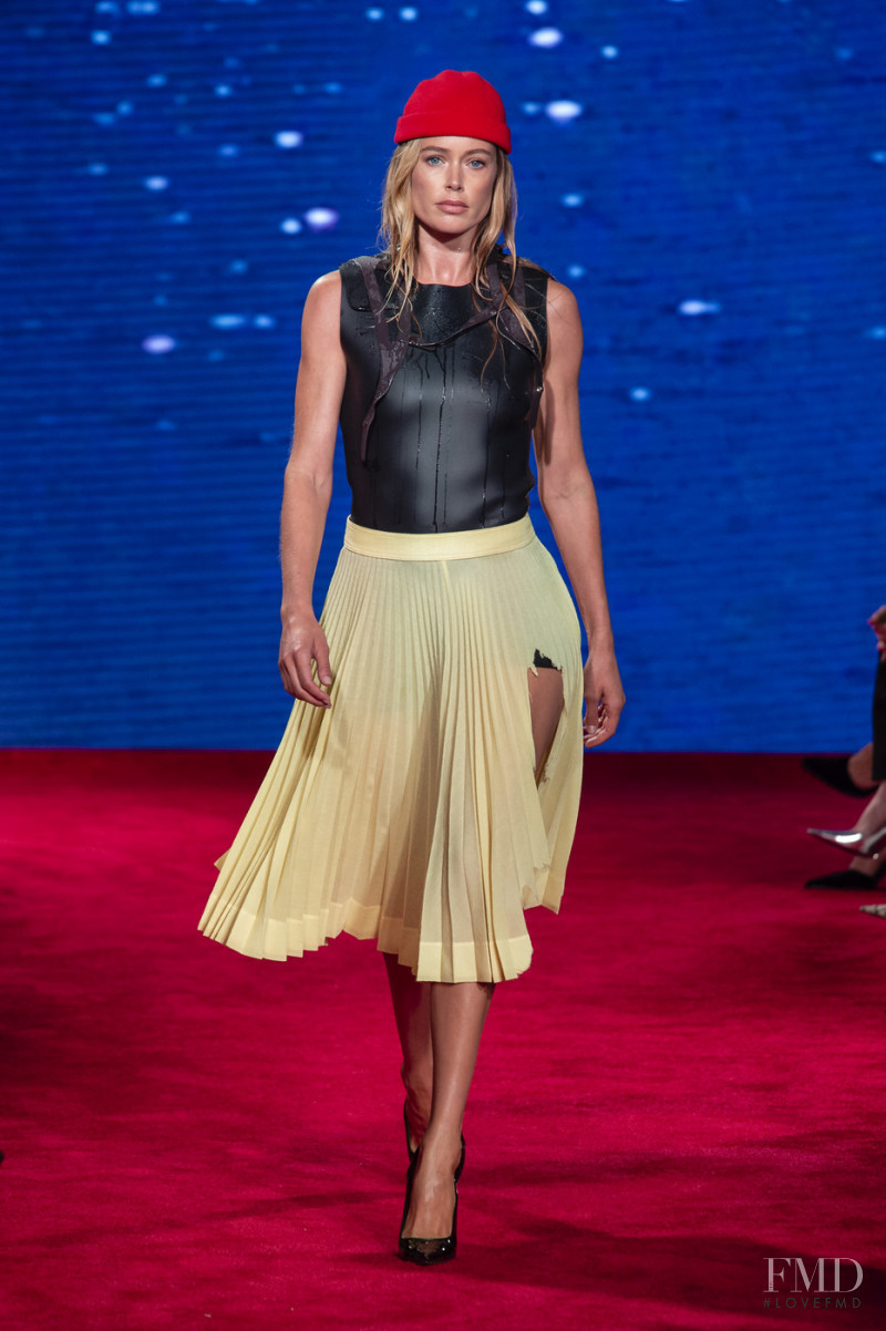 Doutzen Kroes featured in  the Calvin Klein 205W39NYC fashion show for Spring/Summer 2019