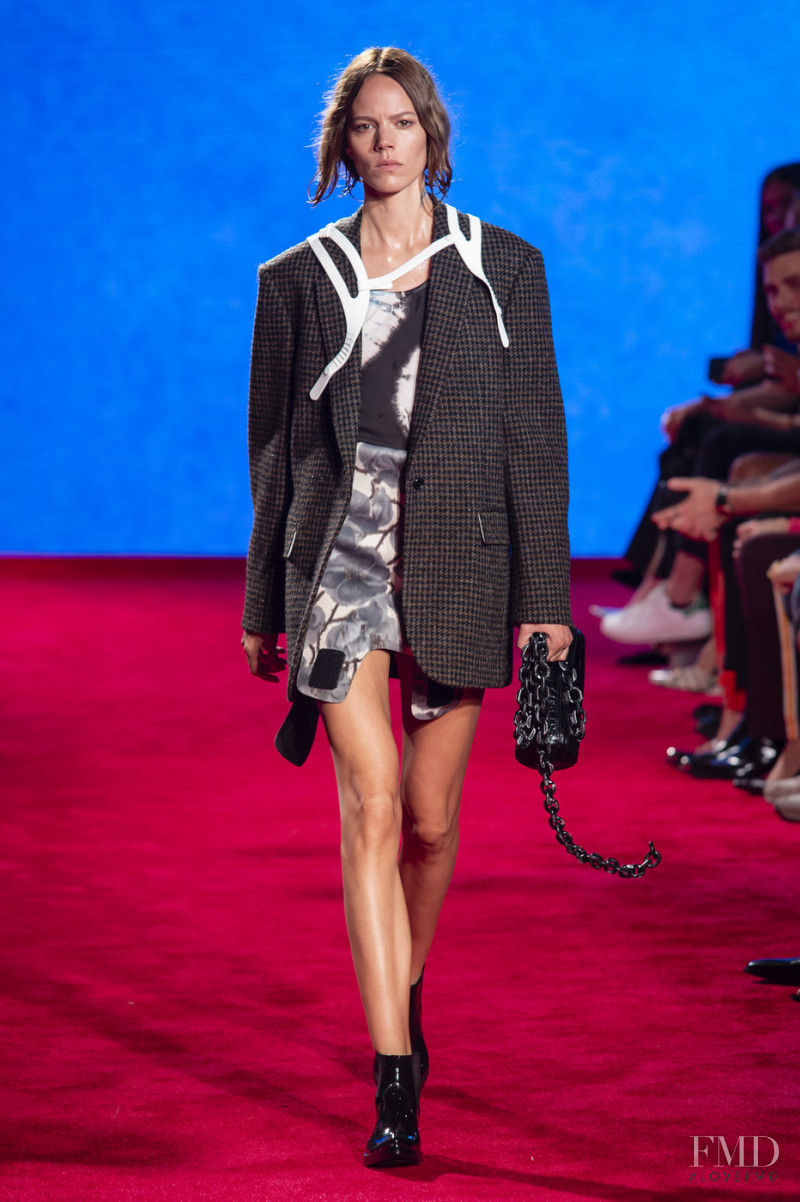 Freja Beha Erichsen featured in  the Calvin Klein 205W39NYC fashion show for Spring/Summer 2019