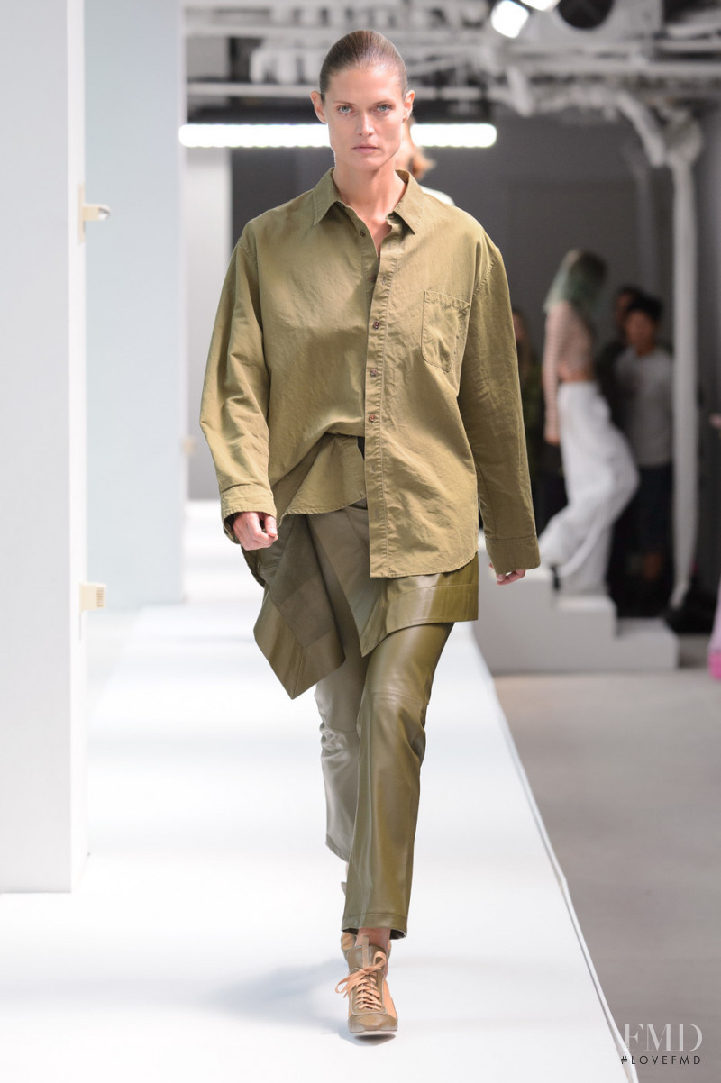 Malgosia Bela featured in  the Sies Marjan fashion show for Spring/Summer 2019