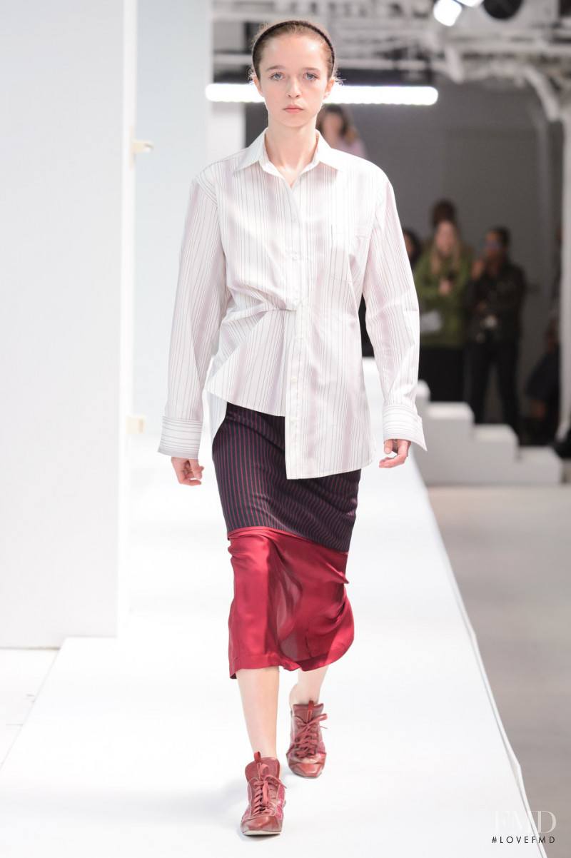 Olivia Forte featured in  the Sies Marjan fashion show for Spring/Summer 2019