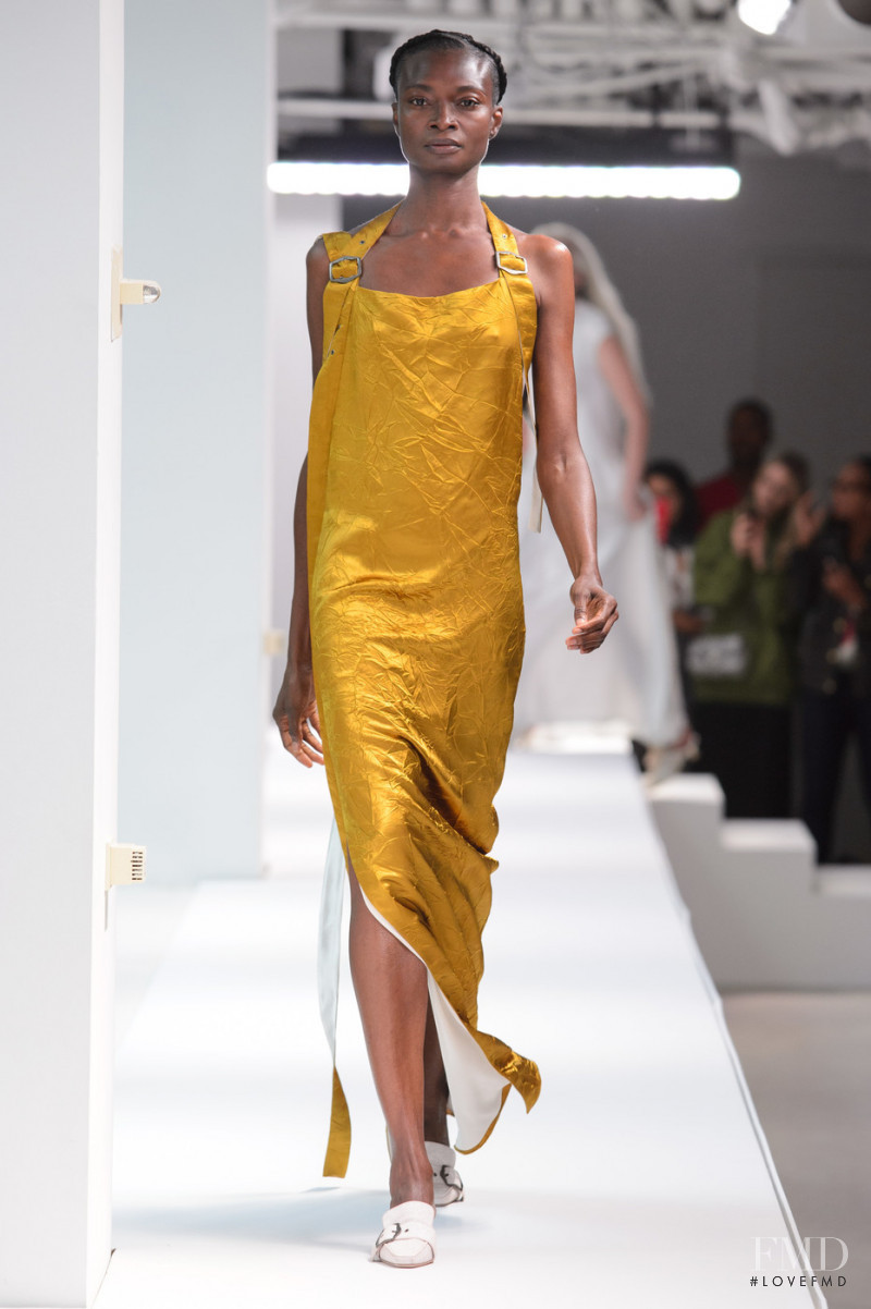 Debra Shaw featured in  the Sies Marjan fashion show for Spring/Summer 2019