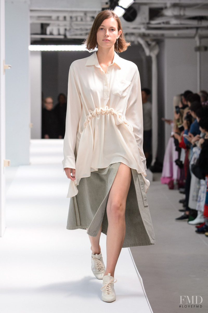 Mali Koopman featured in  the Sies Marjan fashion show for Spring/Summer 2019