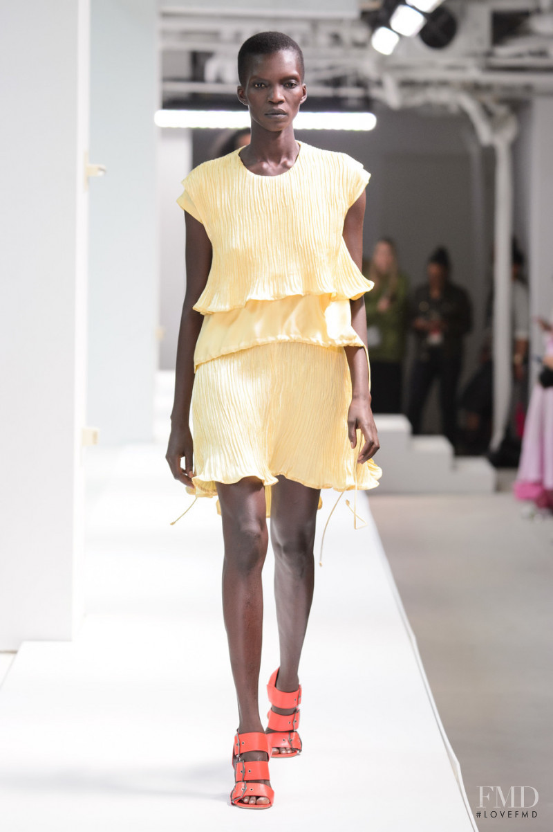 Achok Majak featured in  the Sies Marjan fashion show for Spring/Summer 2019