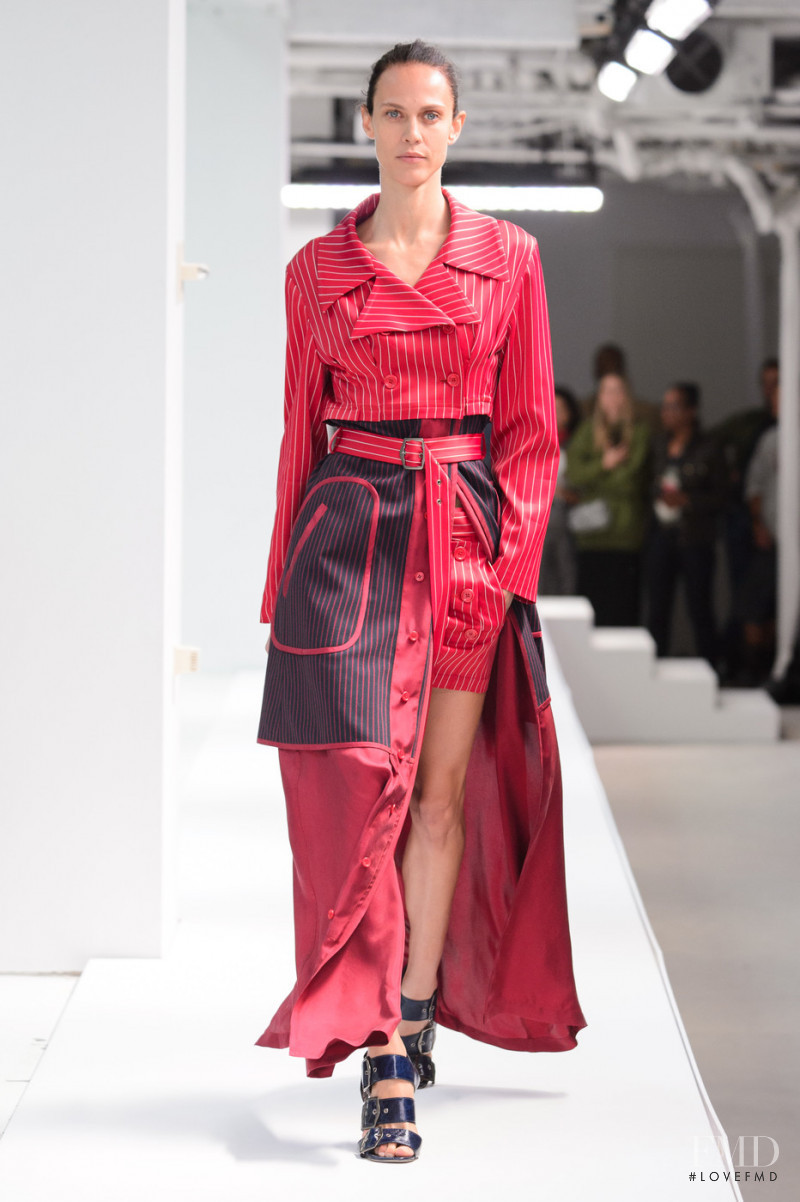 Aymeline Valade featured in  the Sies Marjan fashion show for Spring/Summer 2019