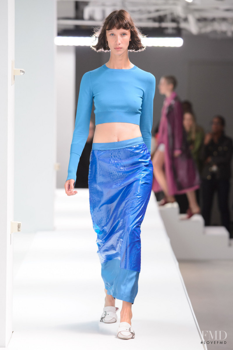 Sasha Knysh featured in  the Sies Marjan fashion show for Spring/Summer 2019