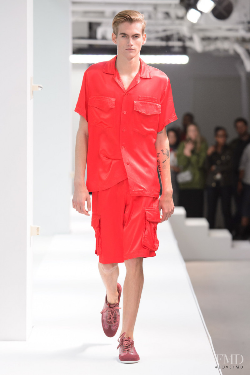 Presley Gerber featured in  the Sies Marjan fashion show for Spring/Summer 2019