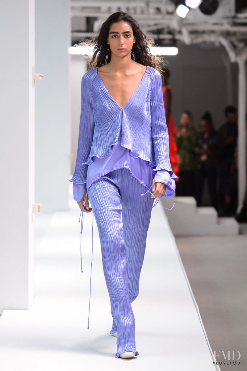Nora Attal featured in  the Sies Marjan fashion show for Spring/Summer 2019