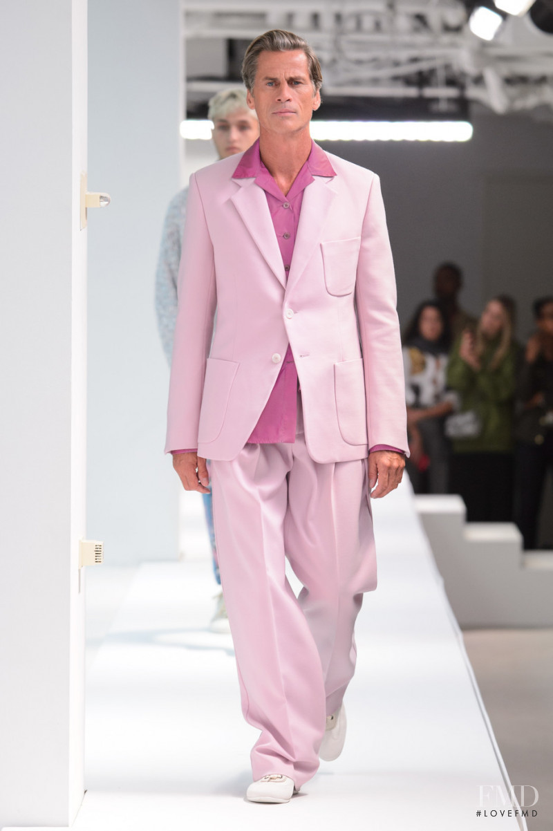 Mark Vanderloo featured in  the Sies Marjan fashion show for Spring/Summer 2019