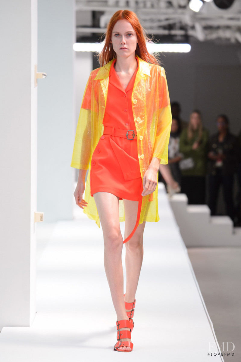 Kiki Willems featured in  the Sies Marjan fashion show for Spring/Summer 2019