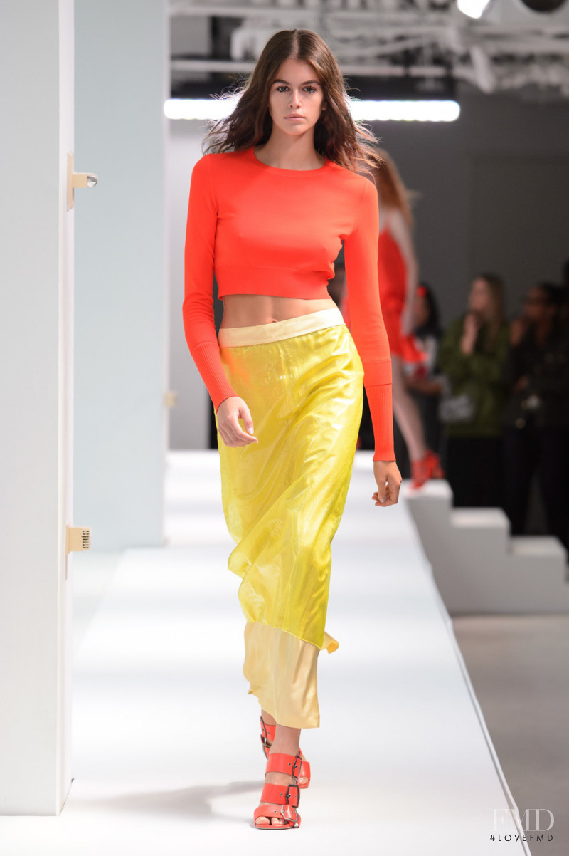 Kaia Gerber featured in  the Sies Marjan fashion show for Spring/Summer 2019